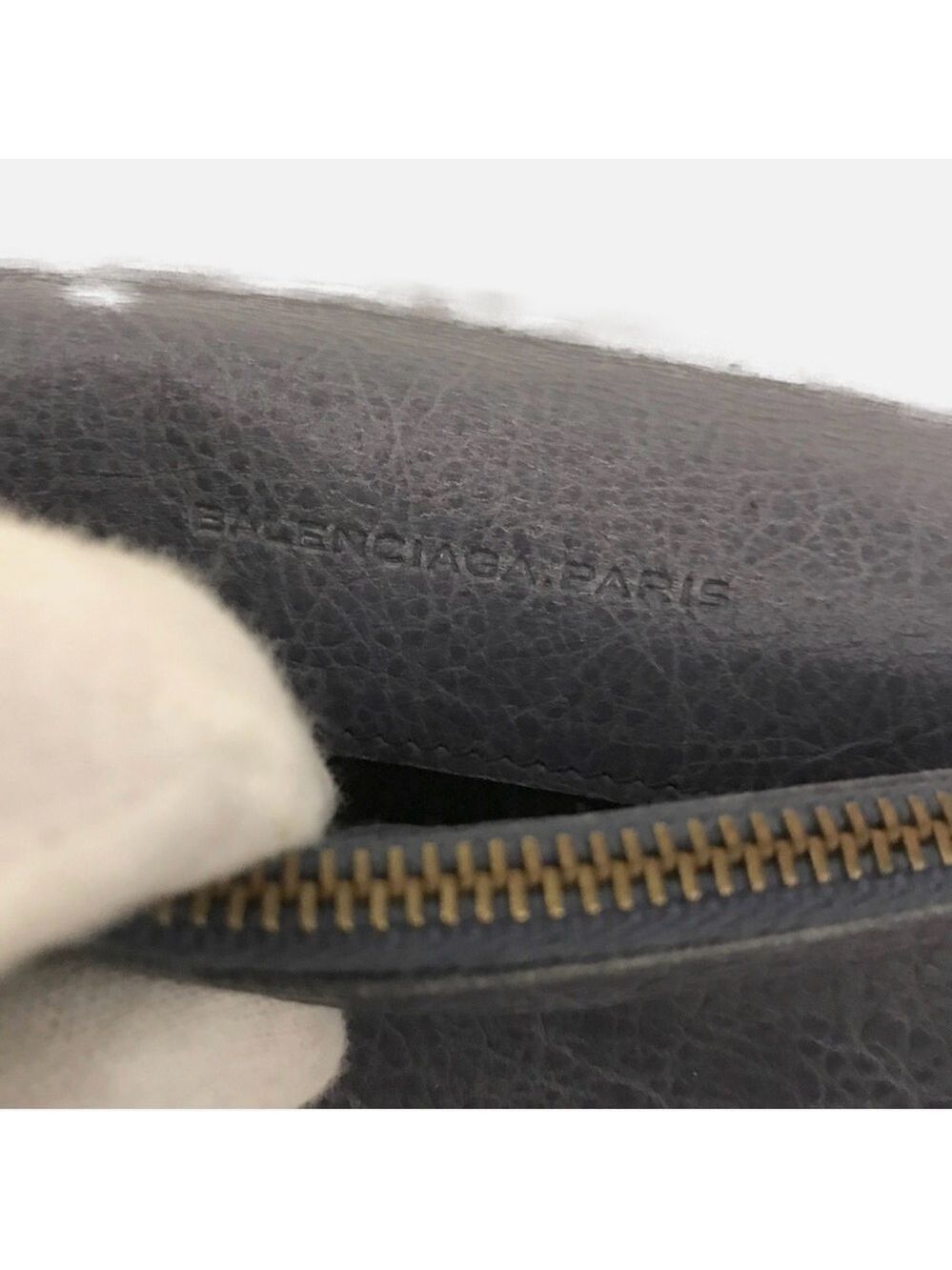 BALENCIAGA Classic Continental Leather Long Bifold Wallet Excellent Condition - Picture 8 of 8